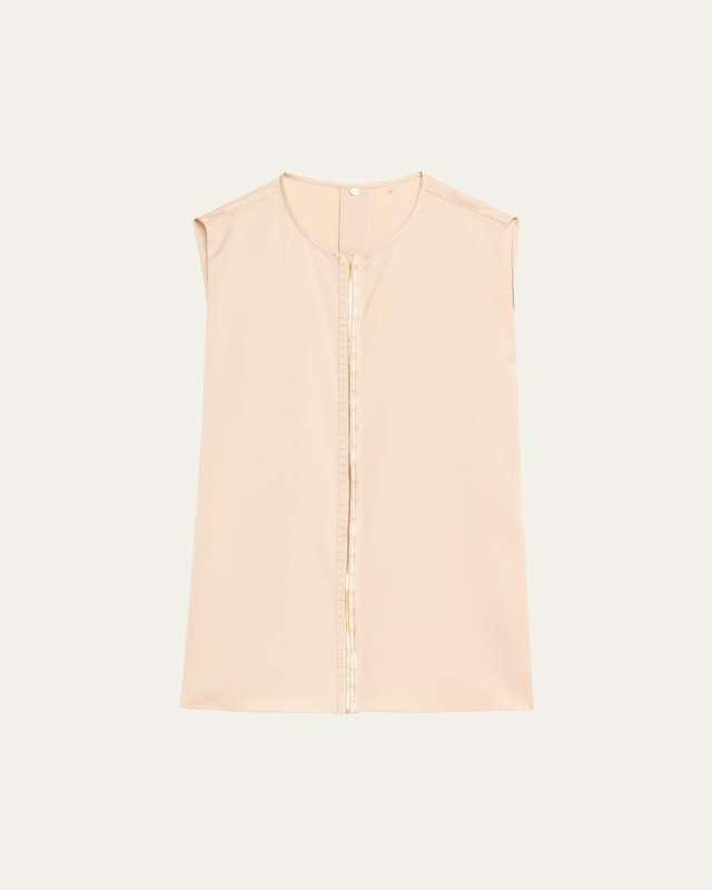 Robi Sleeveless Embroidered Blous